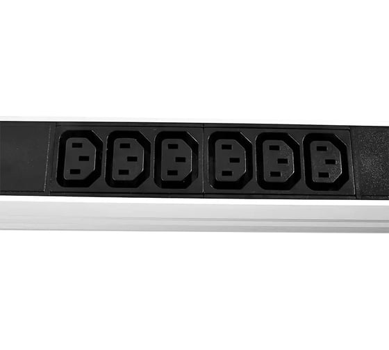 Блок силовых розеток Rem -32, вертикальный, неуправляемый, IEC 60320 С13, IEC 60320 С19x28, Shuko х 10, вход IEC 309, шнур 3 м, 1 863мм, однофазный 32А, автомат + индикатор, алюминий R-32-10S-24C13-4C19-A-I-1820-3-2P