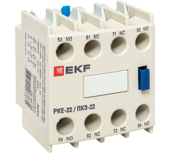 Контактная приставка EKF ПКЭ-22 2NO+2NC ctr-sc-25