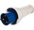 Вилка переносная EKF 033 2Р+PЕ 63А 220В IP44 ps-033-63-220 3