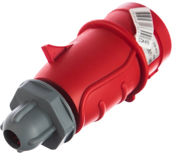 Переносная вилка IEK MAGNUM ССИ-015 16А 3Р+РЕ+N 380В IP44 4720399