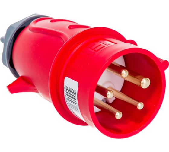 Переносная вилка IEK MAGNUM ССИ-015 16А 3Р+РЕ+N 380В IP44 4720399