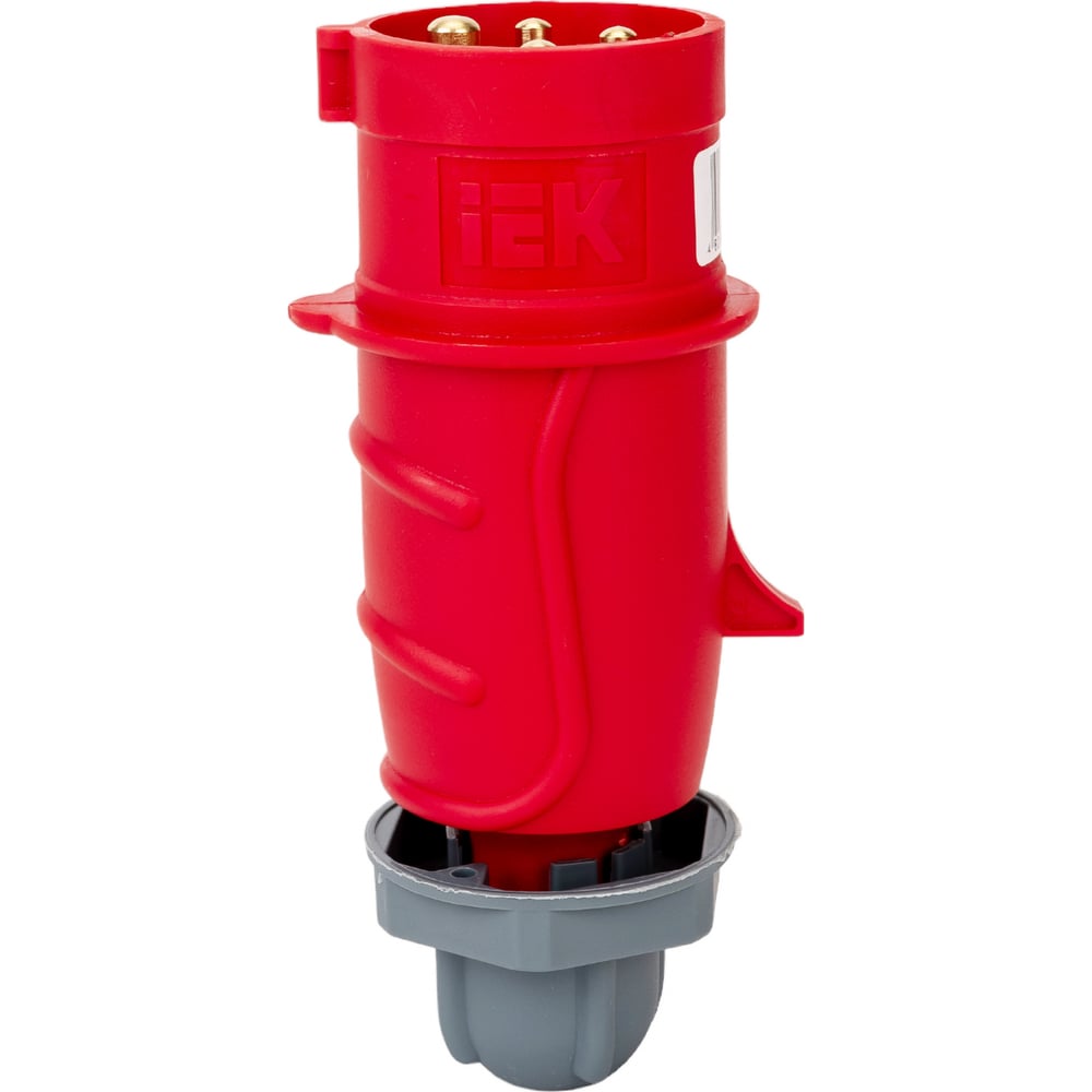 Переносная вилка IEK ССИ-014 MAGNUM 16А 3Р+РЕ 380В IP44 9976257 ...