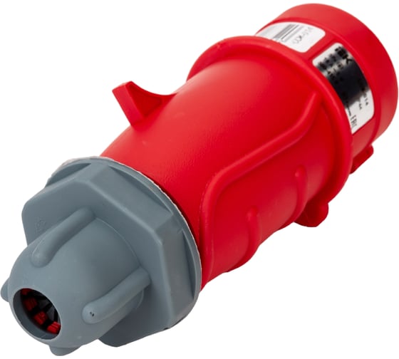 Переносная вилка IEK ССИ-014 MAGNUM 16А 3Р+РЕ 380В IP44 9976257
