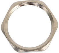 Гайка FORTISFLEX латунная, плоская гп-м20 88232