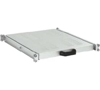 Полка DKC 1u выдвижная перфорированная, глубина 285мм для напольных 19" it-корпусов дкс серии cqe, ral7035 R5REIT6860