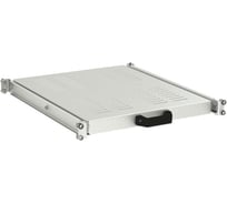 Полка DKC 1u выдвижная перфорированная, глубина 485мм для напольных 19" it-корпусов дкс серии cqe, ral7035 R5REIT6880