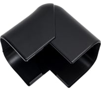 Внешний угол Рувинил для РКК 74x55 черный уп 4 шт УВШ-74х55-Ч