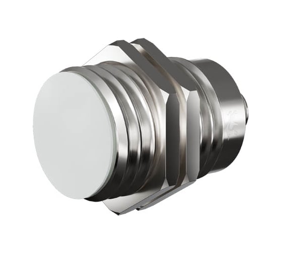 Индуктивный датчик Prompower kj130-d16na-ds1248-ly, латунь, заподлицо, м30, 16 мм, npn-но, разъем m12 KJ130D16NADS1248LY