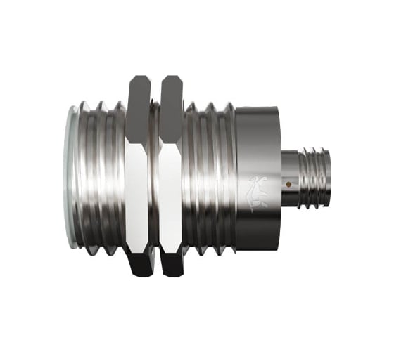 Индуктивный датчик Prompower kj130-d16na-ds1248-ly, латунь, заподлицо, м30, 16 мм, npn-но, разъем m12 KJ130D16NADS1248LY