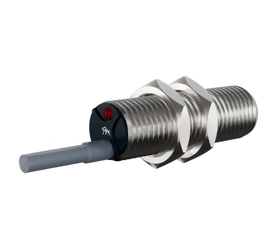 Индуктивный датчик Prompower kj118-d08pa-d355-ly, латунь, заподлицо, м18, 8 мм, pnp-но, кабель 2 метра KJ118D08PAD355LY