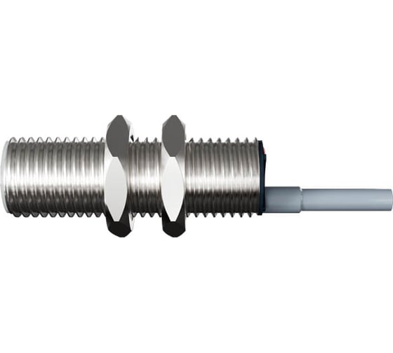 Индуктивный датчик Prompower kj118-d08pa-d355-ly, латунь, заподлицо, м18, 8 мм, pnp-но, кабель 2 метра KJ118D08PAD355LY