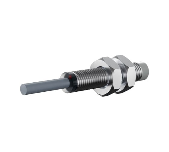 Индуктивный датчик Prompower kt208-d04na-d345-ly, нерж. сталь, незаподлицо, м8, 4 мм, npn-но, кабель 2 метра KT208D04NAD345LY