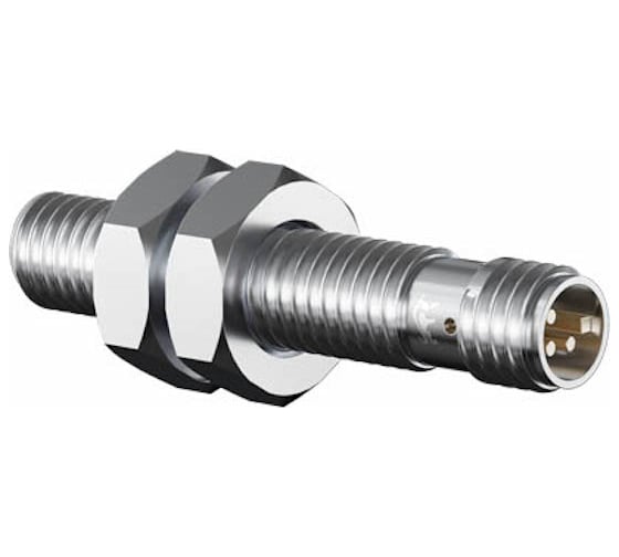 Индуктивный датчик Prompower kj208-d02na-ds845-ly, нерж. сталь, заподлицо, м8, 2 мм, npn-но, разъем m8 KJ208D02NADS845LY 1