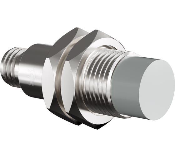 Индуктивный датчик Prompower kt118-d16pa-ds1253-ly, латунь, незаподлицо, м18, 16 мм, pnp-но, разъем м12 KT118D16PADS1253LY