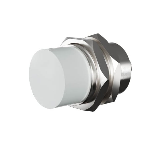 Индуктивный датчик Prompower kt130-d25na-ds1253-ly, латунь, незаподлицо, м30, 25 мм, npn-но, разъем м12 KT130D25NADS1253LY