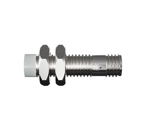 Индуктивный датчик Prompower kt112-d08na-ds1250-ly, латунь, незаподлицо, м12, 8 мм, npn-но, разъем м12 KT112D08NADS1250LY