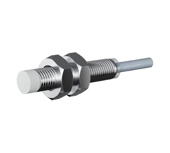 Индуктивный датчик Prompower kt208-d04pa-d345-ly, нерж. сталь, незаподлицо, м8, 4 мм, pnp-но, кабель 2 метра KT208D04PAD345LY