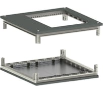 Крыша с фланцем и основание для напольных 19" it-корпусов дкс серии cqe DKC 600x600, ral7011 R5KTB66FIT