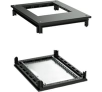 Крыша с фланцем и основание для напольных 19" it-корпусов дкс серии cqe DKC 800x1200, ral9005 R5KTB812FITB