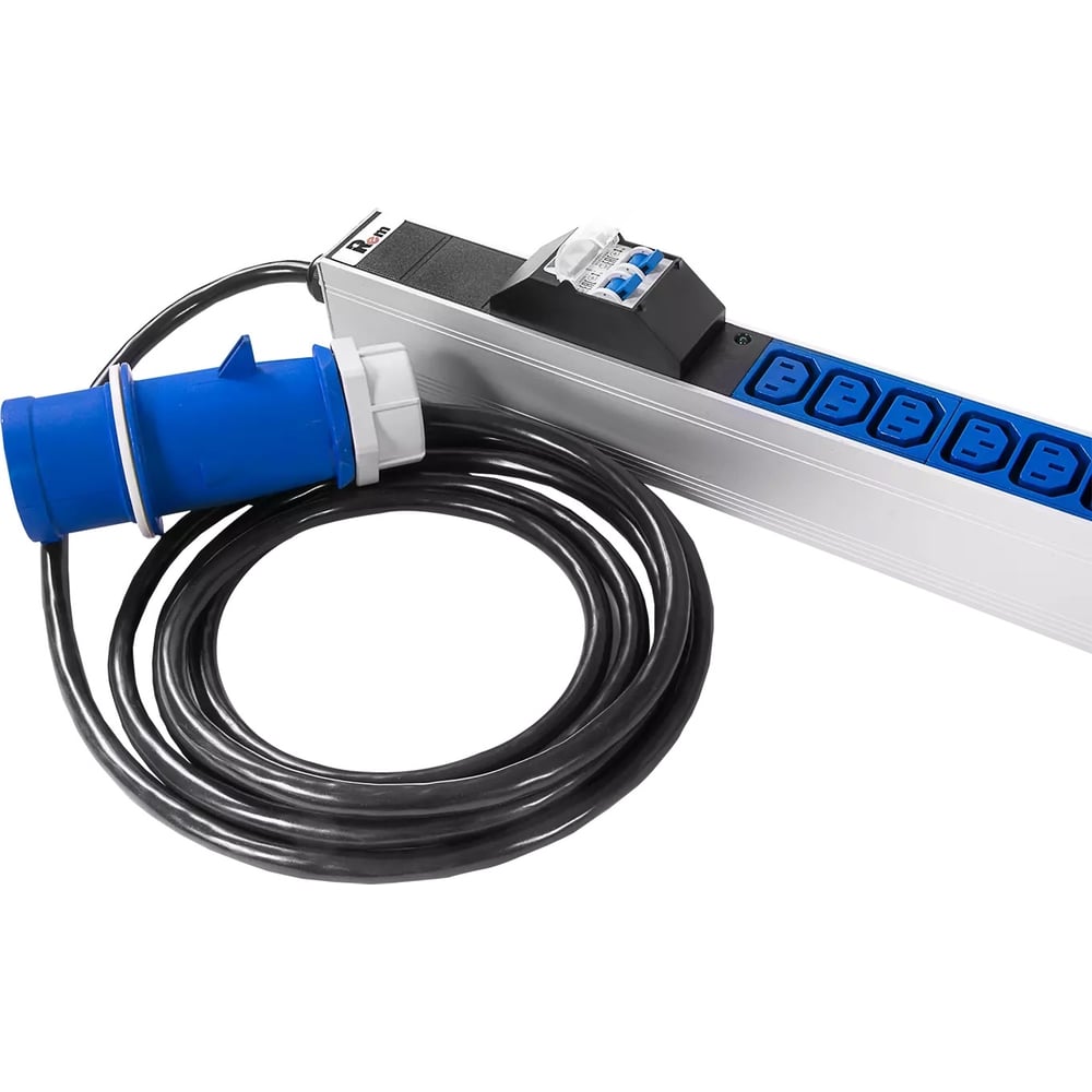 Блок силовых розеток Rem -32, вертикальный, неуправляемый, IEC 60320 ...