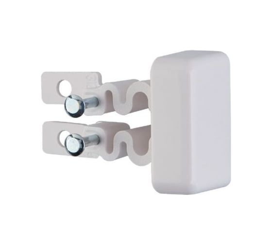 Заглушка Legrand торцевая для мини-плинтуса DLPlus 20x12,5 белая 031202 1