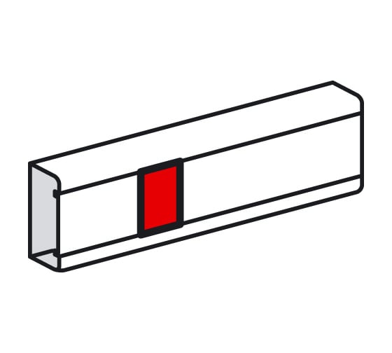 Накладка крышки Legrand METRA 75 мм Leg 638001 400244
