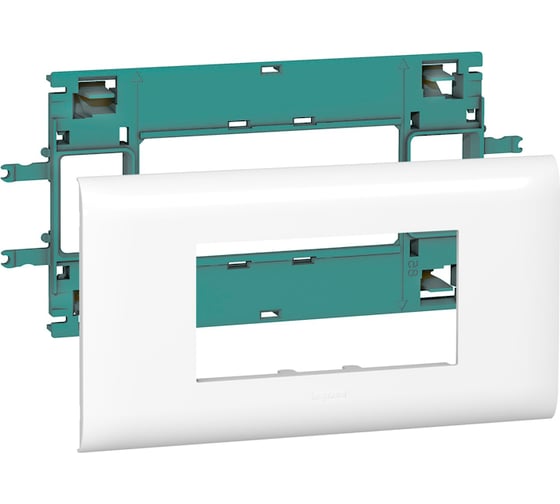 Суппорт Legrand Mosaic METRA 4м кр.75мм Leg 638003 400270 1