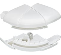 Угол розетка Legrand внешний переменный от 60° до 120° для кабель-каналов DLP 50х150 белый 010635