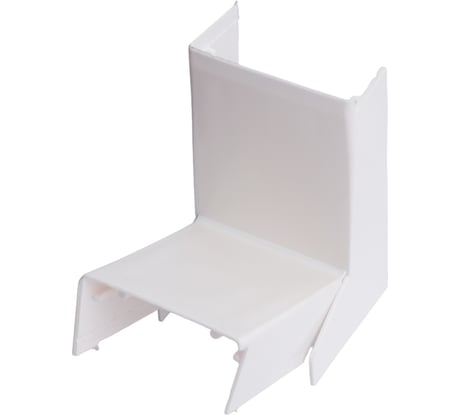 Угол розетка Legrand внутренний/внешний переменный для мини-плинтусов DLPlus 40x20 белый 030281