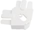 Угол розетка Legrand плоский переменный для мини-плинтусов DLPlus 20x12,5 белый 030223 6