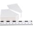 Угол плоский переменный для мини-плинтусов Legrand DLPlus 40x20 белый 030283 6