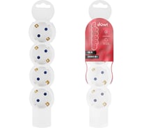 Розеточная колодка duwi Quick Fix 4 гн. с/з защ.шторки 16А 32020 5