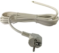 Сетевой шнур RUCELF ПВС-ВП 3х0,75 S22 белый 3 м 00-00003057