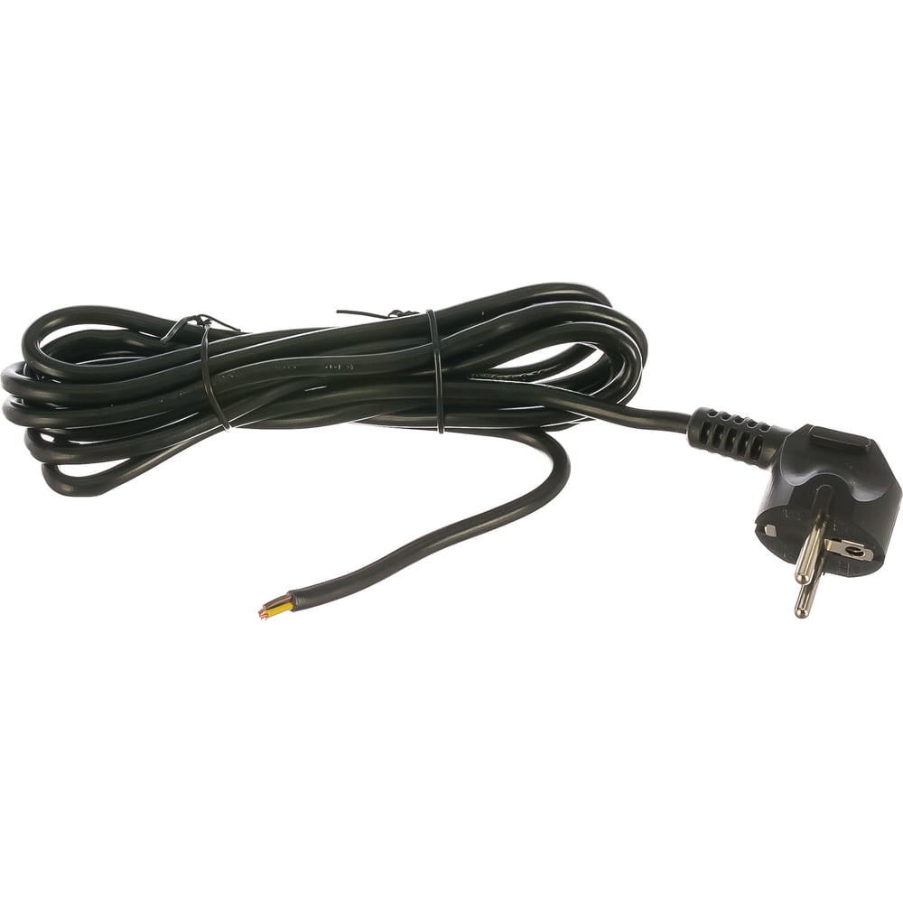 Сетевой шнур RUCELF ПВС-ВП 3х0,75 S22 черный 3 м 00-00003054 - выгодная ...