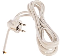 Сетевой шнур RUCELF ПВС-ВП 3х1,0 S22 белый 3 м 00-00003063