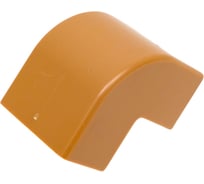 Внешний угол Рувинил для РКК 25x16 коричневый уп 20 шт УВШ-25х16-К