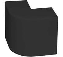 Внешний угол Рувинил для РКК 25x16 черный уп 20 шт УВШ-25х16-Ч