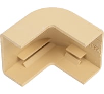 Внешний угол Рувинил для РКК 20x10 бежевый уп 20 шт УВШ-20х10-27М