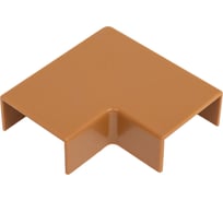 Поворот на 90 градусов Рувинил для РКК 20x10 коричневый уп 20 шт ПВР-20х10-К