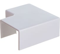 Поворот на 90 градусов для РКК Рувинил 60x40 белый уп 10 шт ПВР-60х40