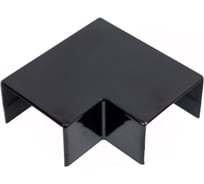 Поворот на 90 градусов для РКК Рувинил 60x40 черный уп 10 шт ПВР-60х40-Ч