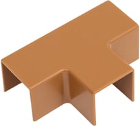 Накладной тройник 90 градусов для РКК 16x16 Рувинил коричневый 20 шт ТРН-16х16-К
