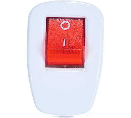 Угловая вилка Alfa с з/к, с выключателем 93198