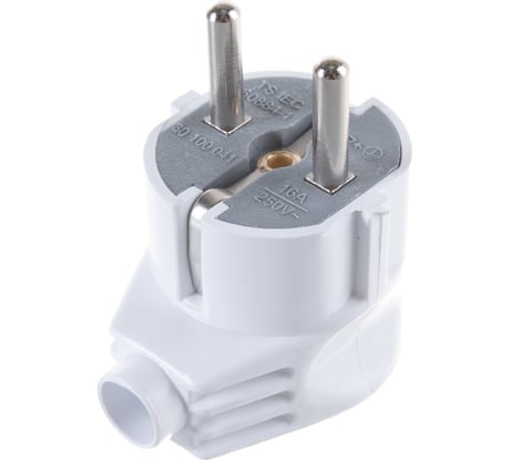 Угловая вилка с з/к Alfa 90821