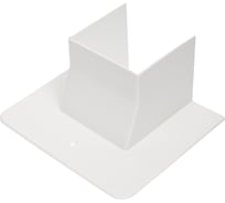 Прямой ввод в стену Рувинил для РКК 60x60 белый 6 шт ПВС-60х60