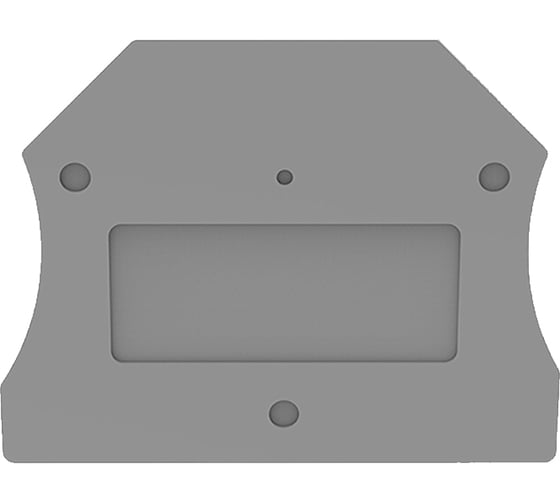 Концевая пластина DEGSON для DC2.5, DC4, красная 100 шт D-DC2.5-01P-16-00Z(H)