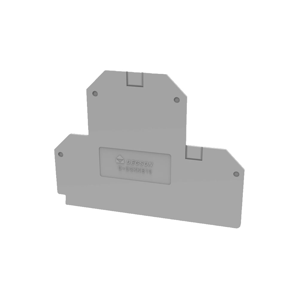 Концевая пластина DEGSON для DCKKB10, серая 50 шт D-DCKKB10-01P-11-00Z ...