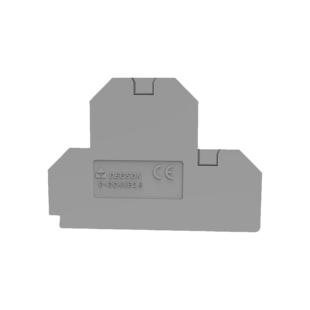 Концевая пластина DEGSON для DCKKB2.5, желтая 50 шт D-DCKKB2.5-01P-18 ...