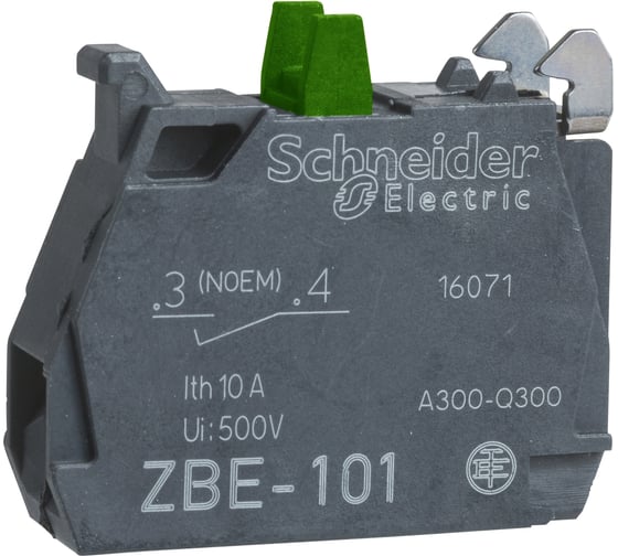 Блок контактов Systeme Electric 1НО ZBE101 1
