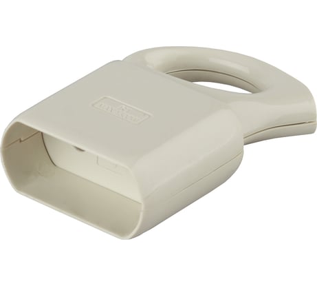 Кабельная розетка ЭРА R1 б/з 6A с кольцом непрямой ввод белая Б0019183